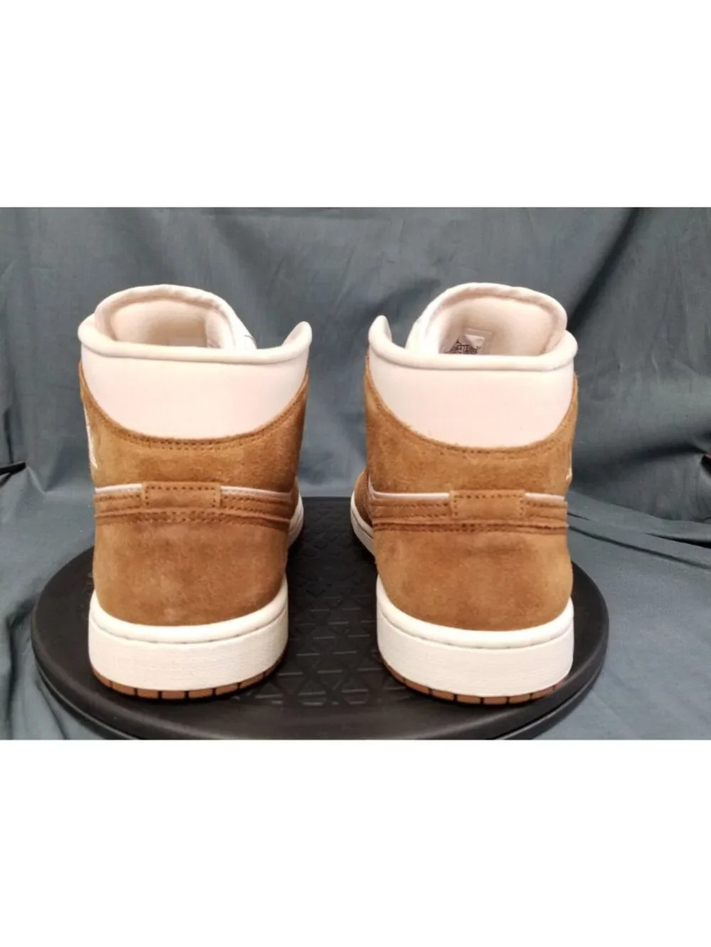 Jordan 1 Mid 'Light British Tan Chalk' BQ6472 203 Womens Size 9 NEW NO BOX!